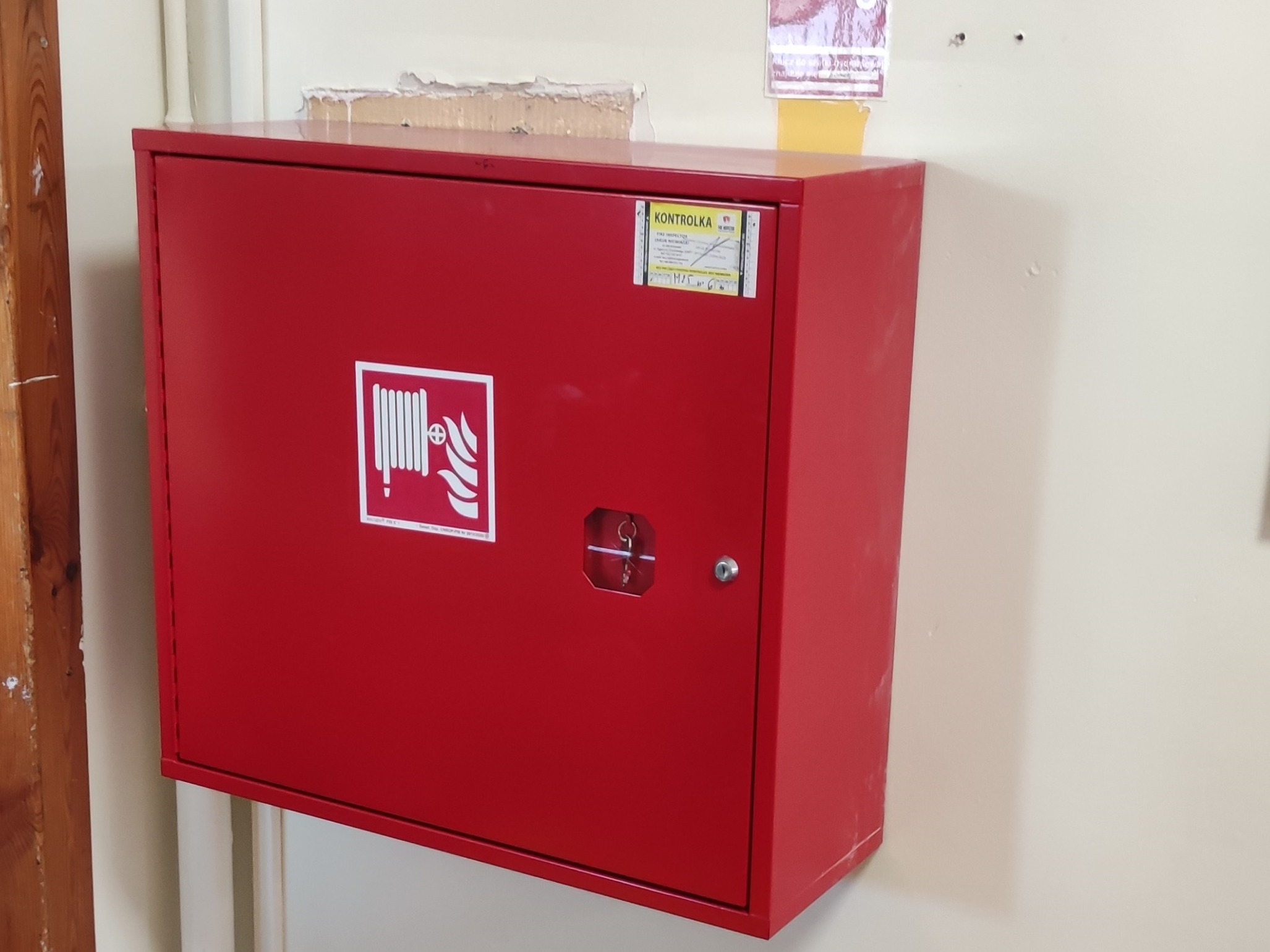 Demontaż i montaż nowych hydrantów wewnętrznych