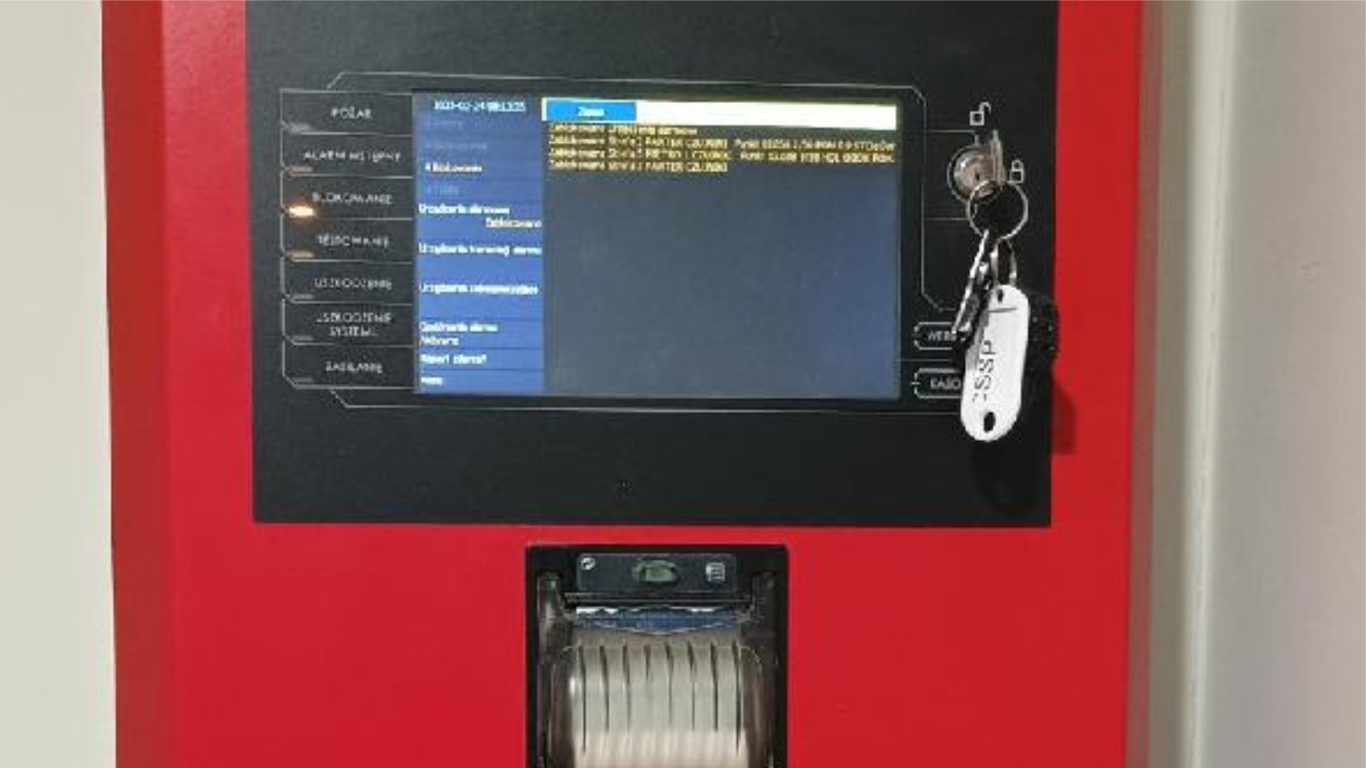 System sygnalizacji pożaru